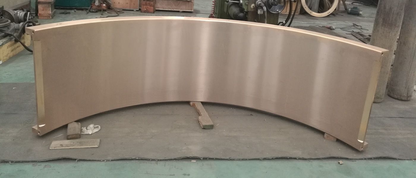 large bronze liner