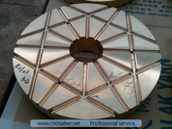 3 cone crusher wear plate