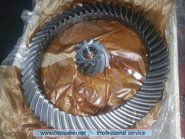 3 crusher sandvik gear pinion