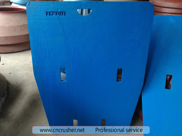 5 jaw crusher side plate
