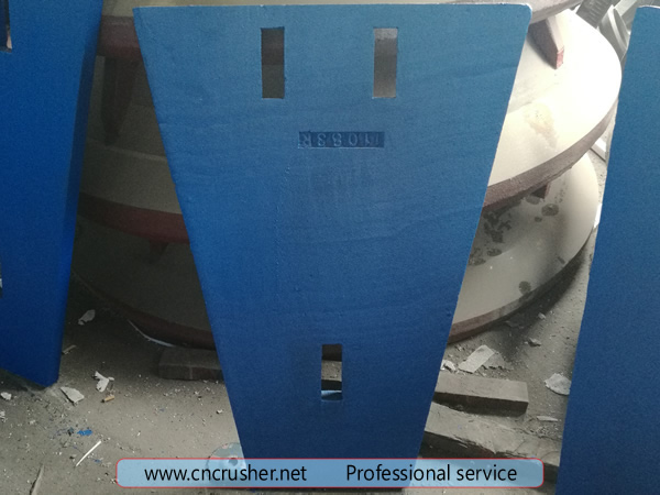 6 jaw crusher side plate